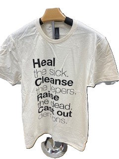 Matthew 10:8 T-Shirt - Natural