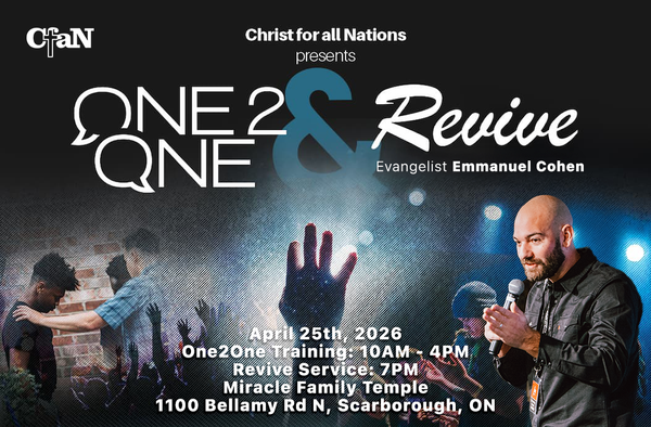 Miracle Family Temple - Scarborough, ON - One2One Evangelism Training and Revive Service