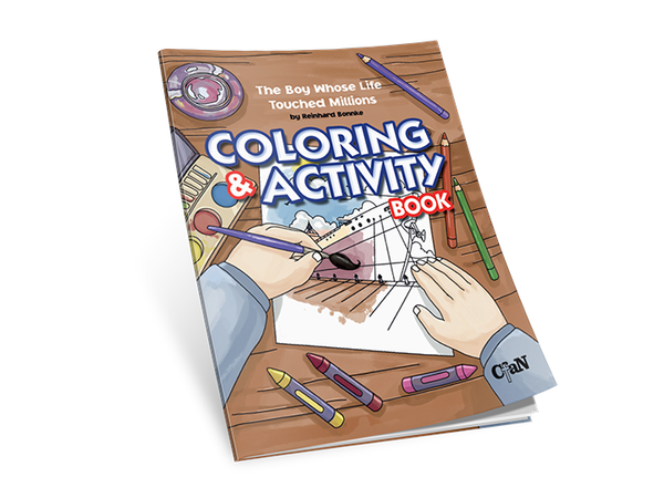 Le garçon dont la vie a touché des millions (livre de coloriage)
