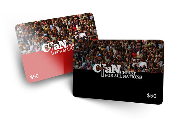 Christ for all Nations Gift Card