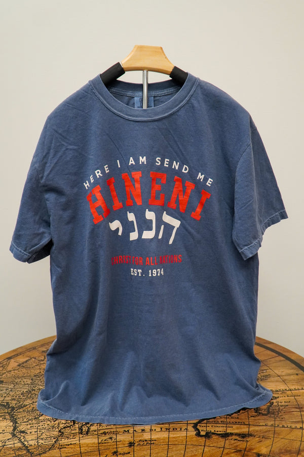 Hineni T-shirt - Denim