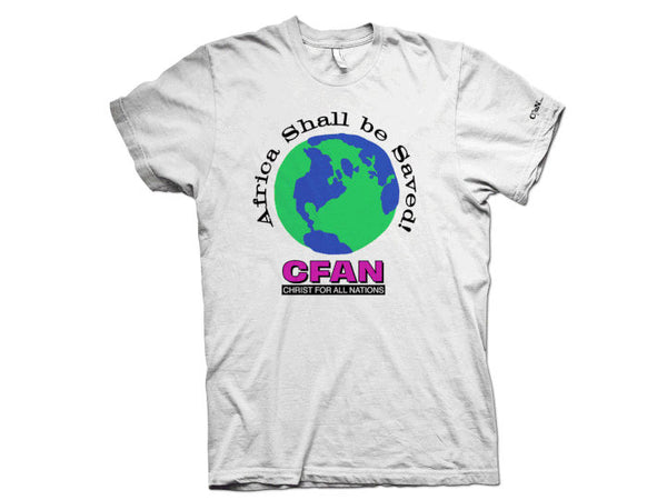 Global Africa Shall Be Saved Retro T-Shirt