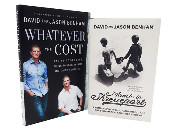 Miracle in Shreveport Book + Whatever the Cost Book